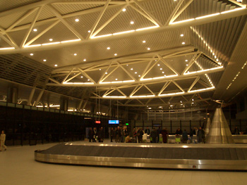 Dobner metal ceilings in sofia airport in bulgaria